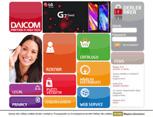 Tablet Screenshot of daicom.it